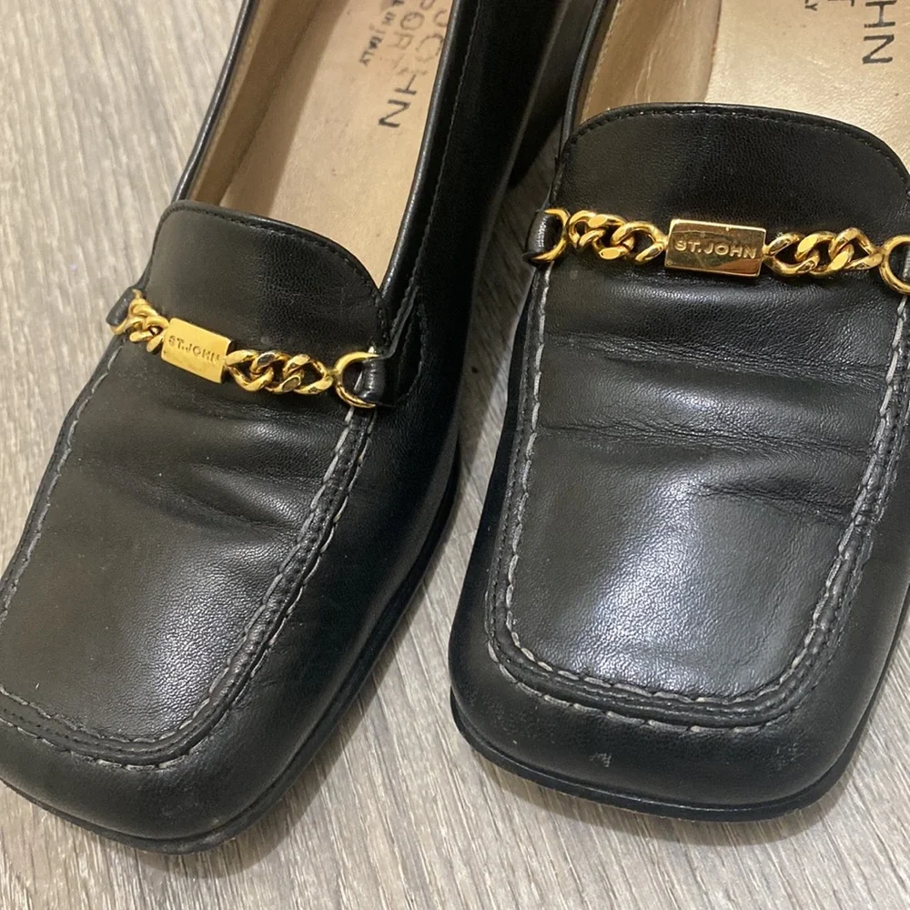 ST. JOHN SPORT • made in Italy • leather shoes - Picture 2 of 9